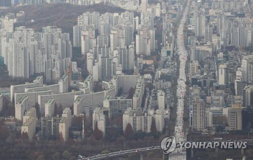 서울 대치동 일대 아파트 모습. 연합뉴스